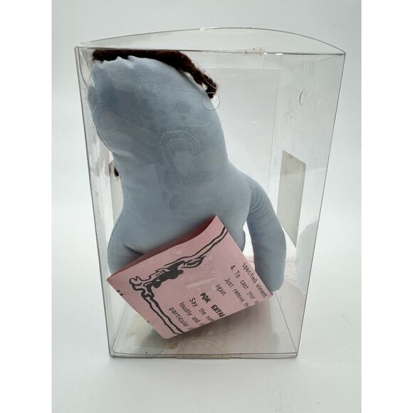 Male Voodoo Doll Blue Cloth Curse Enemies Help Friends Man Pins Novelty Hex - Picture 3 of 12